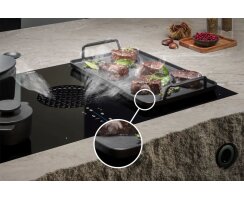 BORA KWGPFI Grillpfanne für Flächeninduktion (469 x 270 x 60 mm)