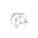 Liebherr Tischkühlschrank mit Hebelgriff, Rb 1401 Pure, 85 x 55 x 60,7 cm, 111 l, EEK: B
