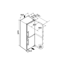 Liebherr Stand-Kühl-Gefrierkombination, KGwe 1455 2.6, 55 x 137,2 cm, 210 l, EEK: E, SmartFrost