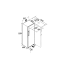 Liebherr Standgefrierschrank, FNd 4234 Plus, mit NoFrost, 59,7 x 125,5 cm, 160 l, EEK: D