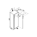 Liebherr Standgefrierschrank, FNd 5036 Plus, mit NoFrost, 59,7 x 165,5 cm, 238 l, EEK: D