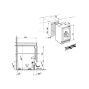 Liebherr Outdoor Kühlschrank, UORpr 366i Prime, 60 x 82-88 cm, EEK: B