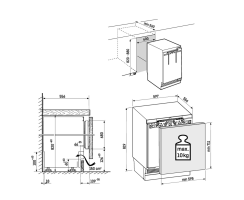 Liebherr Gefrierschrank, SUFNPc 365i Prime, mit NoFrost, Unterbau, 60 x 82-88 cm, 75 l, EEK; C