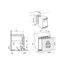 Liebherr Gefrierschrank, SUFNPc 365i Prime, mit NoFrost, Unterbau, 60 x 82-88 cm, 75 l, EEK; C