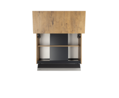 Novy Flachschirmhaube Premium Fusion Pro 120 cm Weiß 8771