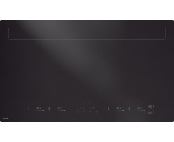 Novy Muldenlüfter Panorama Pro Matte Line 90 Induktionskochfeld 88 cm 4 Kochzonen 1821-g1