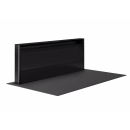 Novy Muldenlüfter Panorama Pro Matte Line 90 Induktionskochfeld 88 cm 4 Kochzonen 1821-g1