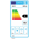 Novy Muldenlüfter Panorama Pro Matte Line 90 Induktionskochfeld 88 cm 4 Kochzonen 1821-g1