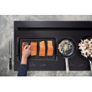 Novy Muldenlüfter Panorama Pro Matte Line 90 Induktionskochfeld 88 cm 4 Kochzonen 1821-g1