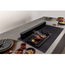 Novy Muldenlüfter Panorama Pro Matte Line 90 Induktionskochfeld 88 cm 4 Kochzonen 1821-g1