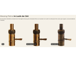 Quooker Flex Square COMBI CUBE Messing Patina *7 Jahre Garantie & CUBE Filter Starter Paket* FXSPTB COMBI CUBE2