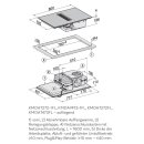 Miele Kochfeld mit Wrasenabzug KMDA 7272-1 FL Silence - rahmenlos