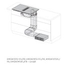 Miele Kochfeld mit Wrasenabzug KMDA 7272-1 FL Silence - rahmenlos