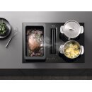 Miele Kochfeld mit Wrasenabzug KMDA 7473-1 FL Silence - rahmenlos