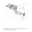 Miele Kochfeld mit Wrasenabzug KMDA 7473-1 FL Silence - rahmenlos