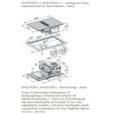 Miele Kochfeld mit Wrasenabzug KMDA 7676-1 FL - BlackPerfection - rahmenlos