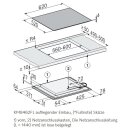 Miele Induktionskochfeld KM 8462 FL - 620 x 520 mm - flächenbündig