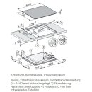 Miele Induktionskochfeld KM 8462 FL - 620 x 520 mm - flächenbündig