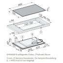 Miele Induktionskochfeld KM 8482 FR - 806 x 526 mm
