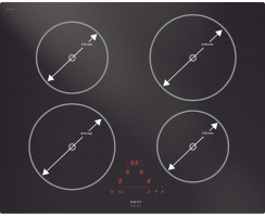 Novy Induktionskochfeld Comfort Matte Line 65 cm 1753-g1
