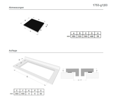 Novy Induktionskochfeld Comfort Matte Line 65 cm 1753-g1