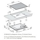 Miele Induktionskochfeld KM 8565 FR - 626 x 526 mm