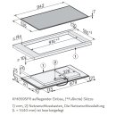 Miele Induktionskochfeld KM 8595 FR - 942 x 526 mm