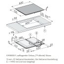 Miele Vollflächen-Induktionskochfeld KM 8665 FL - 620 x 520 mm