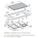 Miele Vollflächen-Induktionskochfeld KM 8685 FL - 800 x 520mm - flächenbündig