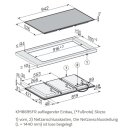 Miele Vollflächen-Induktionskochfeld KM 8695 FR - 942 x 526 mm