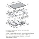 Miele Vollflächeninduktion KM 8885 FL Diamond - 800 x 520 mm - rahmenlos