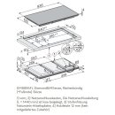 Miele Vollflächeninduktion KM 8895 FL Diamond - 936 x 520 mm - rahmenlos