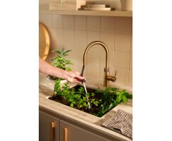 Quooker Flex Round PRO3 Messing Patina *7 Jahre Garantie*...