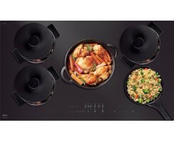 Novy Induktionskochfeld Power Matte Line InTouch 90 cm 5 Kochzonen 1768-g1