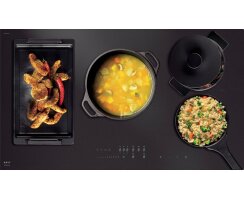 Novy Induktionskochfeld Power Matte Line InTouch 90 cm 5 Kochzonen 1768-g1