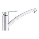 GROHE BauEco 31680000 Einhand-Spültischbatterie, niedriger Auslauf, 1/2" Chrom