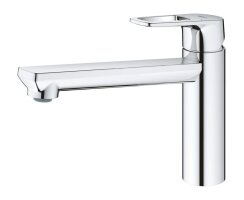 GROHE BauLoop 31706000 Einhand-Spültischbatterie, mittelhoher Auslauf, 1/2" Chrom