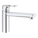 GROHE BauLoop 31706000 Einhand-Spültischbatterie, mittelhoher Auslauf, 1/2" Chrom
