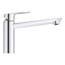 GROHE BauLoop 31706000 Einhand-Spültischbatterie, mittelhoher Auslauf, 1/2" Chrom
