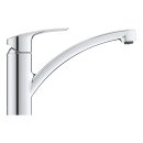 GROHE Eurosmart 30260003 Einhand-Spültischbatterie, niedriger Auslauf, 1/2" Chrom
