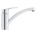 GROHE Eurosmart 30260003 Einhand-Spültischbatterie, niedriger Auslauf, 1/2" Chrom