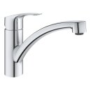 GROHE Eurosmart 33281003 Einhand-Spültischbatterie, niedriger Auslauf, 1/2" Chrom