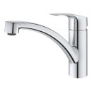 GROHE Eurosmart 33281003 Einhand-Spültischbatterie, niedriger Auslauf, 1/2" Chrom