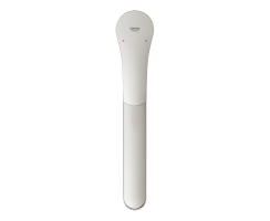 GROHE Eurosmart 33281DC3 Einhand-Spültischbatterie, niedriger Auslauf, 1/2" Edelstahl - Supersteel