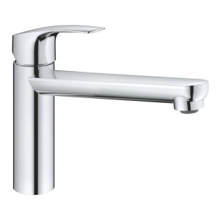 GROHE Eurosmart 30463000 Einhand-Spültischbatterie, mittelhoher Auslauf, 1/2" Chrom