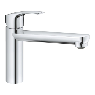 GROHE Eurosmart 30463000 Einhand-Spültischbatterie, mittelhoher Auslauf, 1/2" Chrom