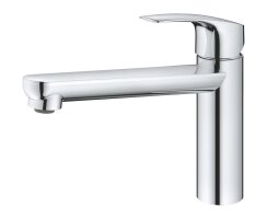 GROHE Eurosmart 30463000 Einhand-Spültischbatterie, mittelhoher Auslauf, 1/2" Chrom