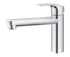 GROHE Eurosmart 30463000 Einhand-Spültischbatterie, mittelhoher Auslauf, 1/2" Chrom