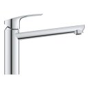 GROHE Eurosmart 30463000 Einhand-Spültischbatterie, mittelhoher Auslauf, 1/2" Chrom