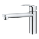 GROHE Eurosmart 30463000 Einhand-Spültischbatterie, mittelhoher Auslauf, 1/2" Chrom